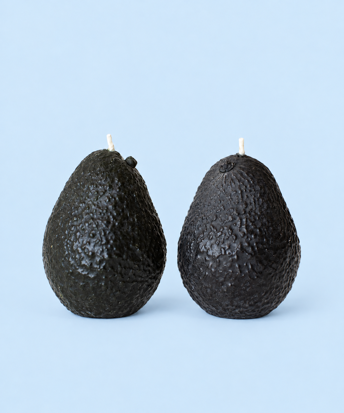 Two avocado beeswax candles from Market Mama