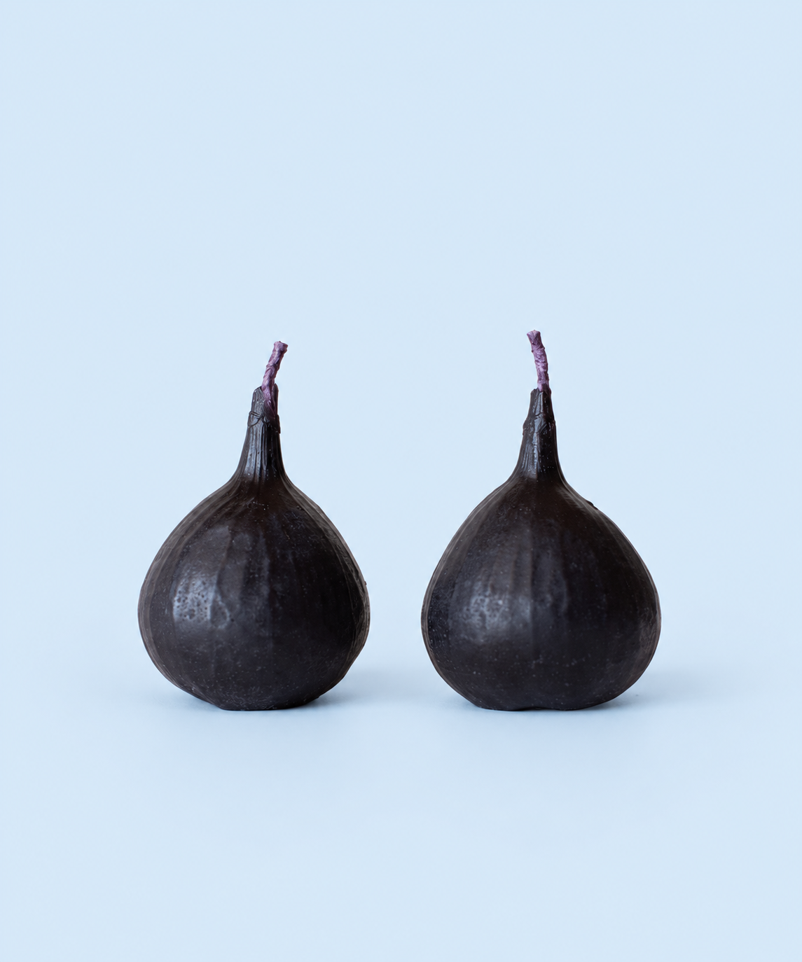 Purple fig beeswax candles from Market Mama
